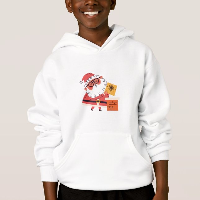 Santa claus delivery hoodie (Front)