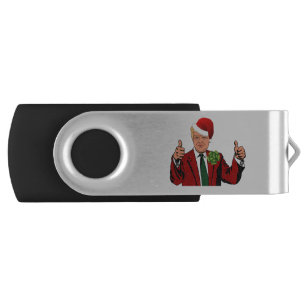 santa claus donald trump flash drive