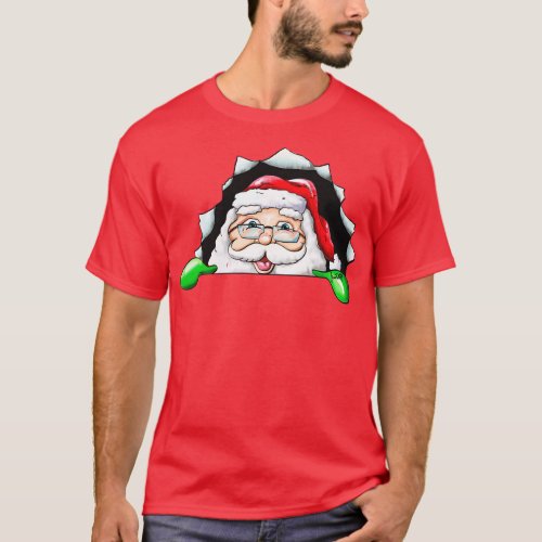 Santa Claus End 2020 happily 3D gift v2 1 T_Shirt