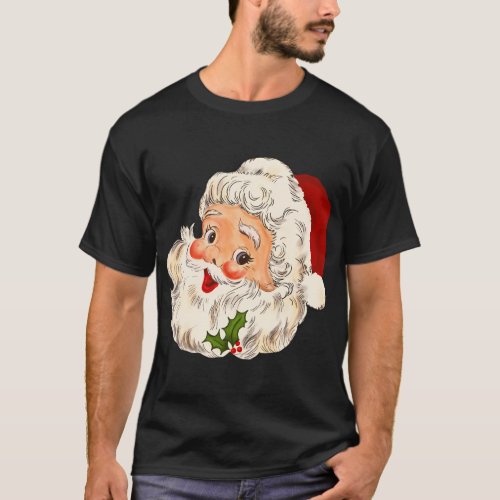 Santa Claus Face Santa Claus T_Shirt