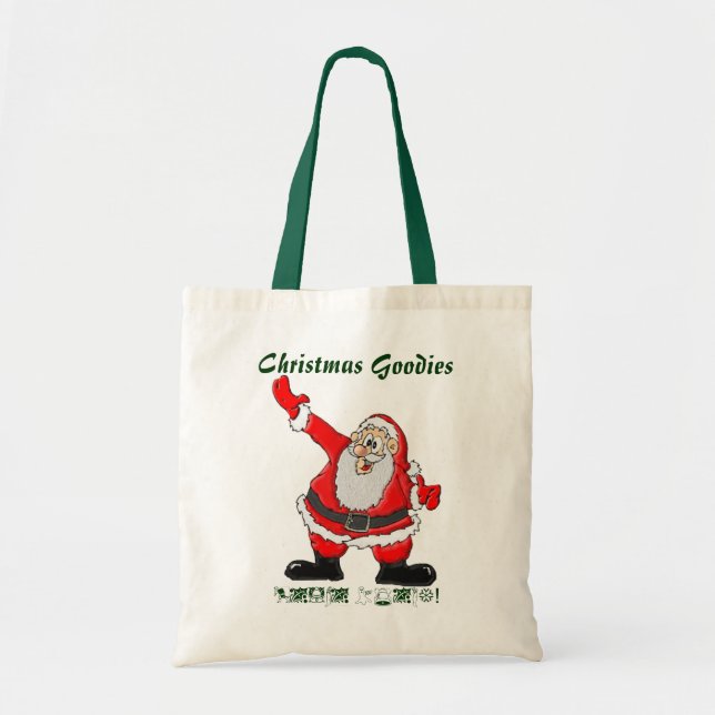 Santa Claus, Father Christmas Gifts Tote Bag (Front)