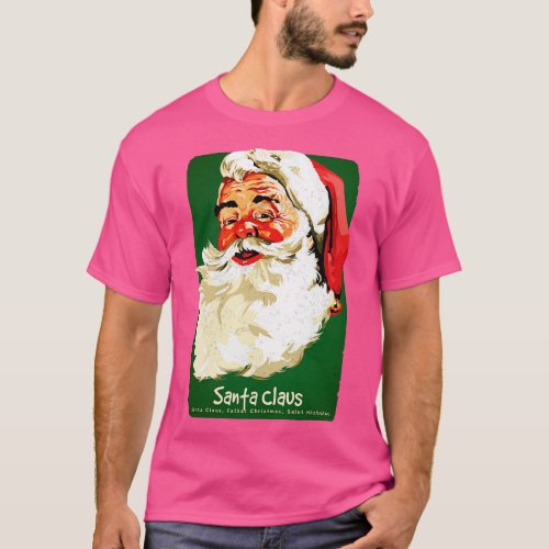 Santa Claus Father of Christmas T_Shirt