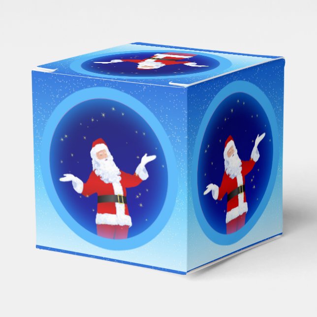 Santa Claus Favor Box (Front Side)