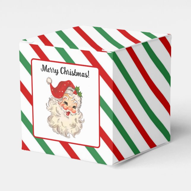 Santa Claus Favor Box (Front Side)