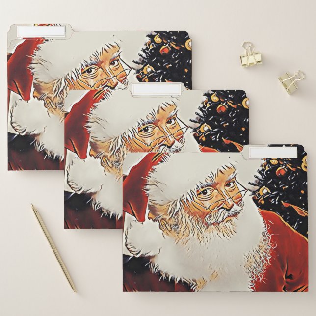 Santa Claus - File Folder (Set)