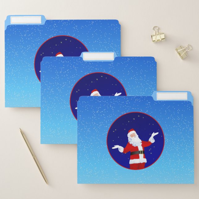 Santa Claus File Folder (Set)