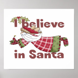 Santa Claus Flies Poster