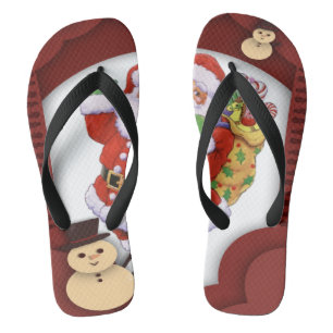 Santa Claus  Flip Flops