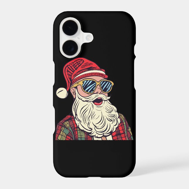 Santa Claus - Funny Iphone Case (Back)