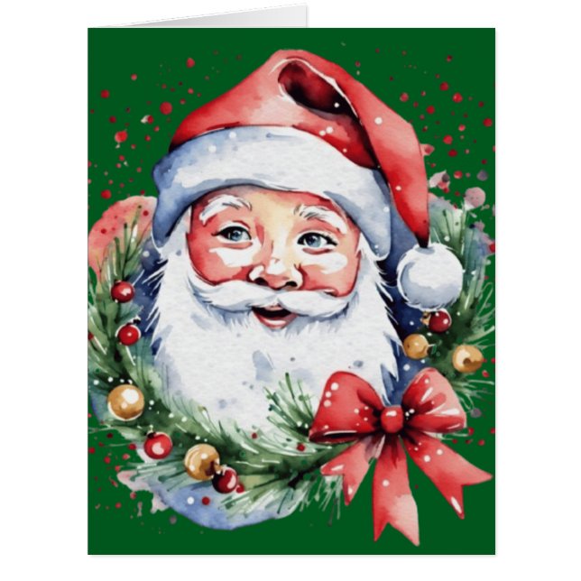 Santa Claus gift ideas  Cards (Front)