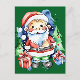 Santa Claus gift ideas Postcard