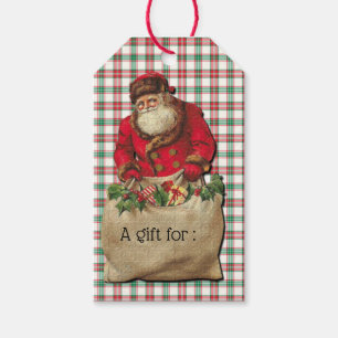 Santa Claus Gift Tag