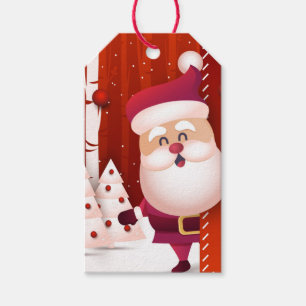 Santa Claus Gift Tags