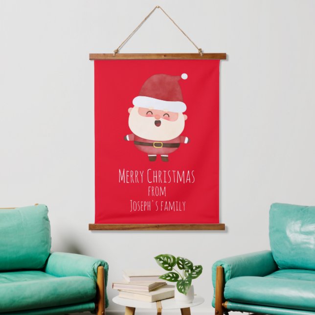 Santa claus  hanging tapestry (Living Room)