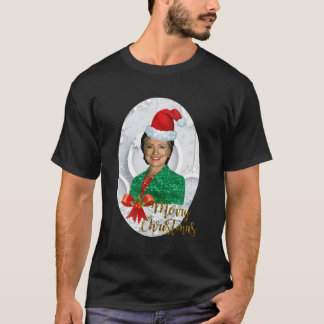 Santa Claus Hillary Clinton Ugly Funny Xmas For Ch T-Shirt