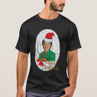 Santa Claus Hillary Clinton Ugly T-Shirt