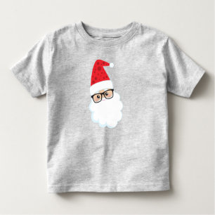 Santa Claus, Hipster Santa, Christmas, Glasses Toddler T-shirt