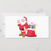 Santa Claus Holiday Card