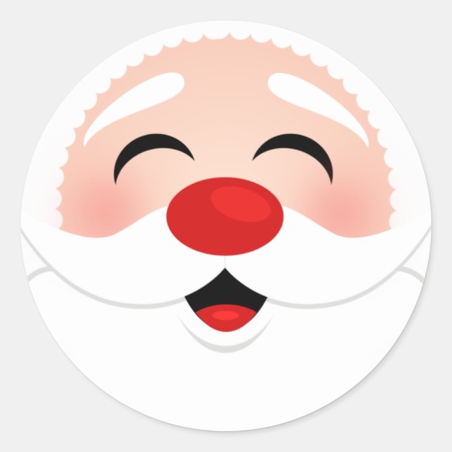 Santa Claus Holiday Seals (Front)