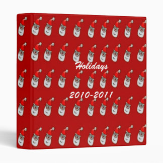 Santa Claus Holidays Binder