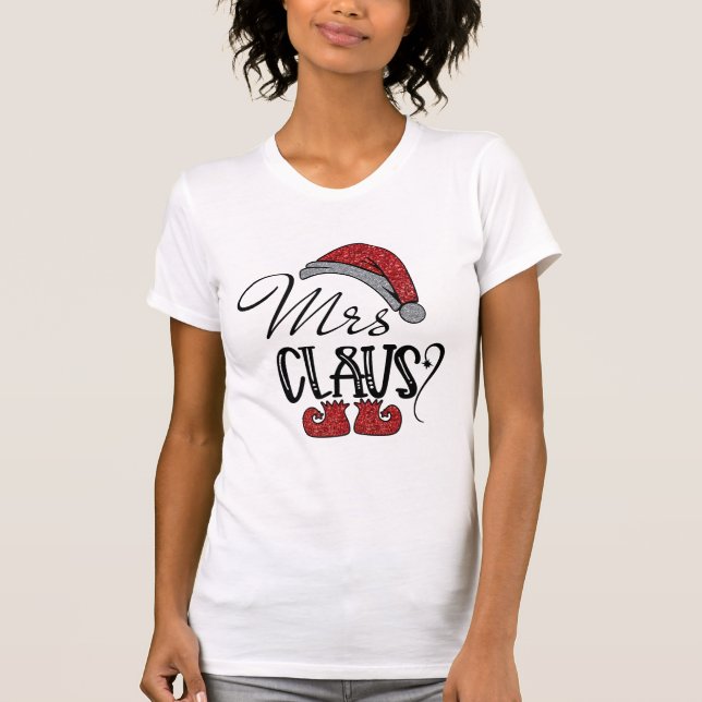 Santa Claus Humor Funny Christmas Shirts (Front)