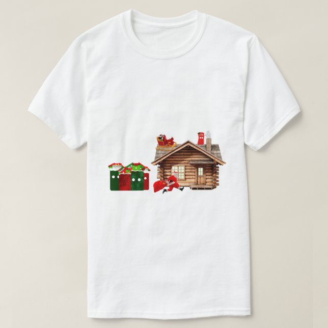 SANTA CLAUS HUSTLE UNISEX T-SHIRT (Design Front)