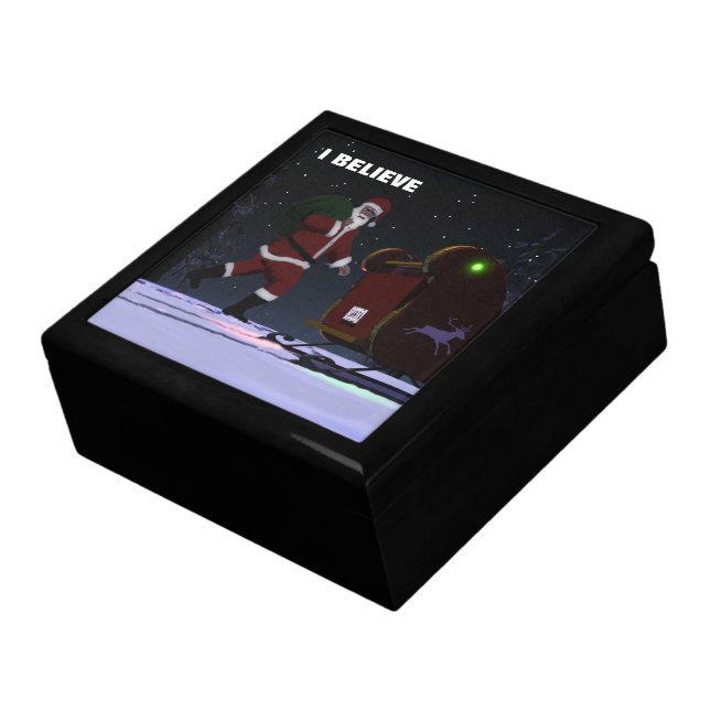 Santa Claus - I Believe Gift Box (Side)
