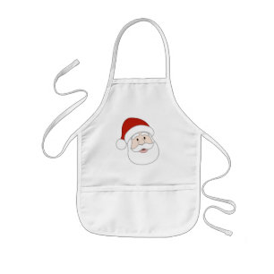 Santa Claus Illustration Kids' Apron