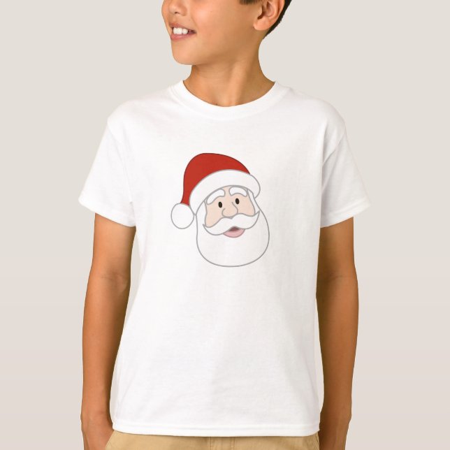 Santa Claus Illustration T-Shirt (Front)