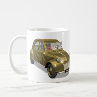 Santa Claus In Citroen 2 CV Coffee Mug
