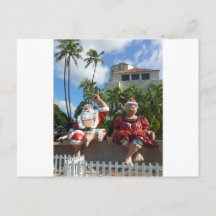 Santa Claus in Hawaii