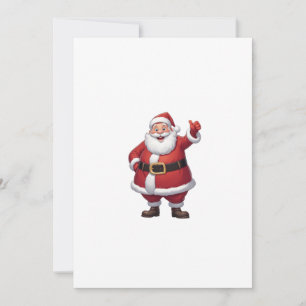 santa claus invitation