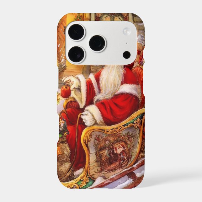Santa Claus Iphone Case (Back)