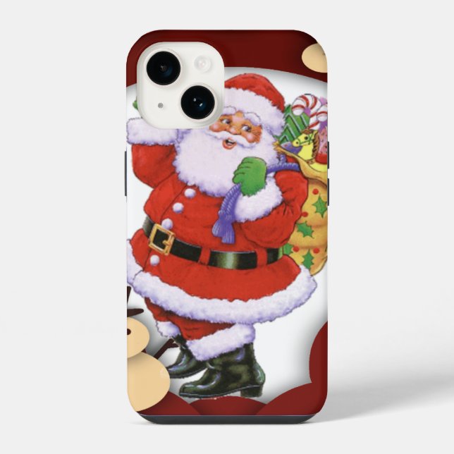 Santa Claus  Iphone Case (Back)
