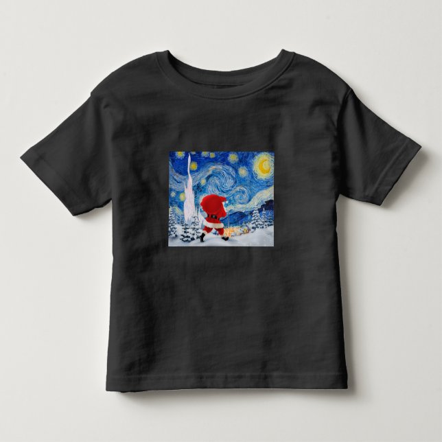Santa Claus is coming, Christmas     Toddler T-shirt (Front)