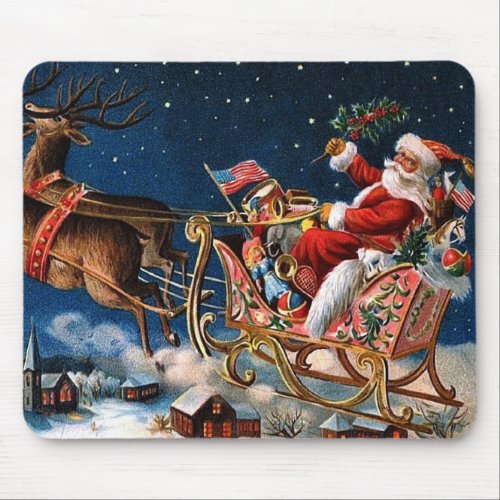 Santa Claus is Comming to Town Mouse Pad