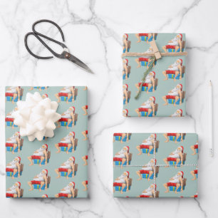 Santa Claus is taking a little nap Wrapping Paper Sheets