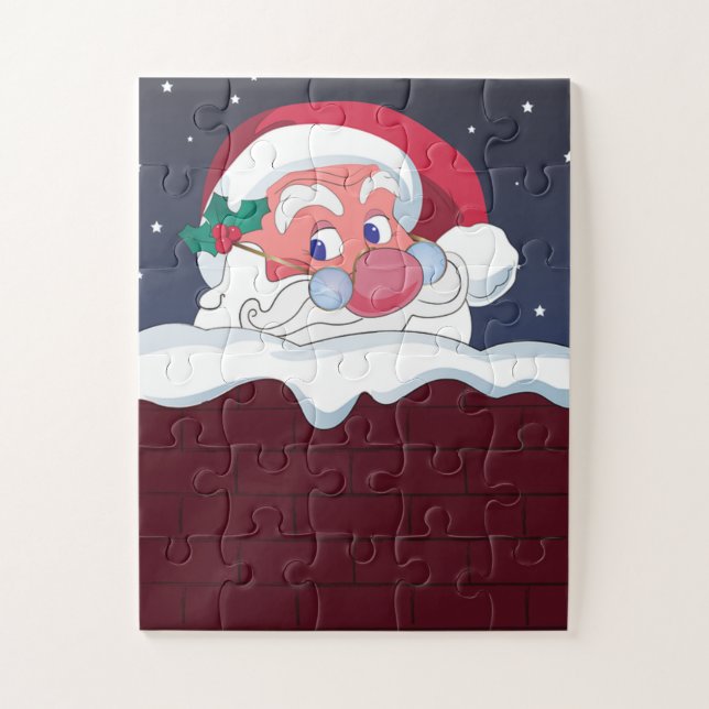 Santa Claus Jigsaw Puzzle (Vertical)