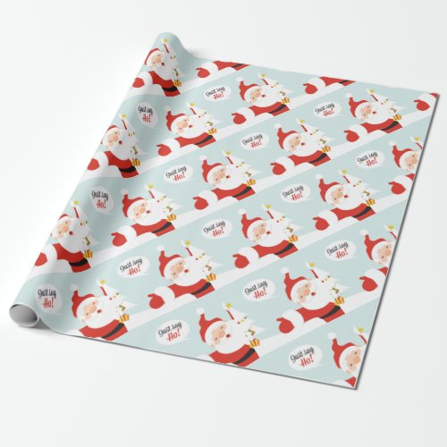 Santa Claus _ just say go Wrapping Paper