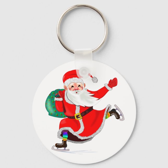 Santa Claus Keychain (Front)