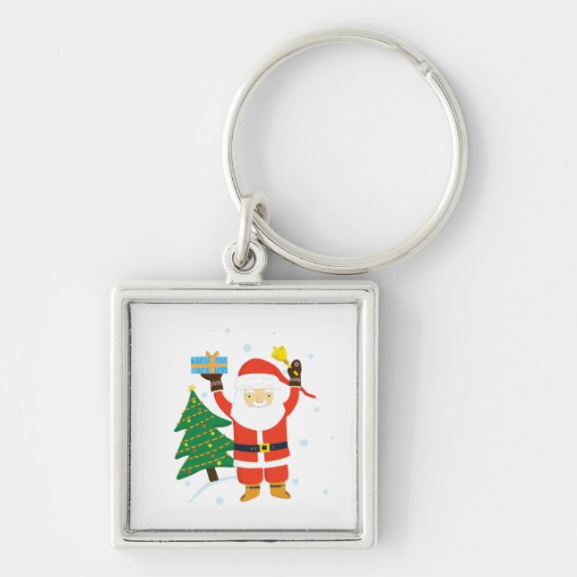 Santa Claus Keychain (Front)