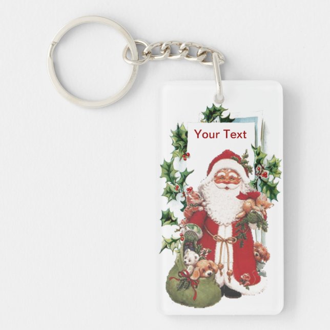 Santa Claus Keychain (Front)