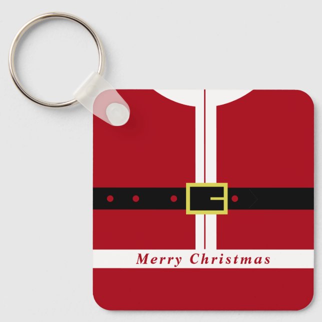 Santa Claus Keychain Gift (Front)