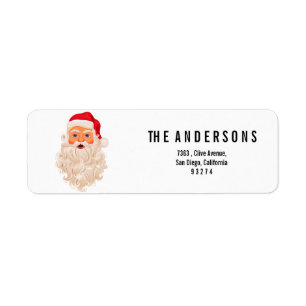 Santa Claus Label