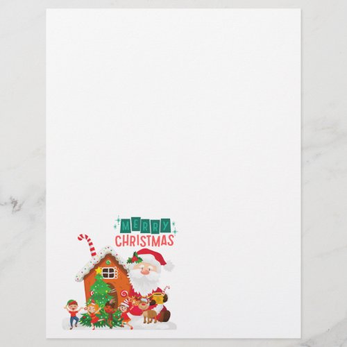 Santa Claus letterhead