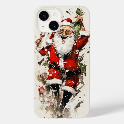 Santa Claus Love Party Case_Mate iPhone 14 Case