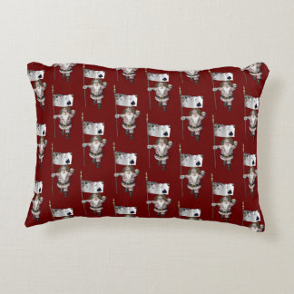 Santa Claus Loves Playing  Poker Decorative Pillow