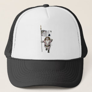 Santa Claus Loves Playing Poker Trucker Hat