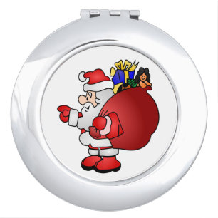 SANTA CLAUS MAKEUP MIRROR