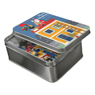 Santa Claus meets the Portuguese Rooster Jigsaw Puzzle